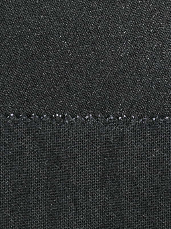 Polyester Fashion Cap Dot Fusing Woven Hard Handfeeling Resin Interlining